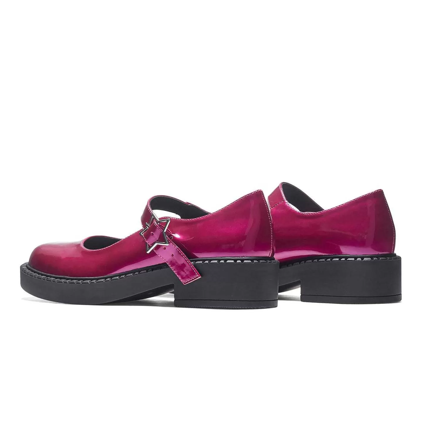 Fashion Astral Prime Tale Mary Janes Cukierkowy Roz Damskie Plaska Mary Janes