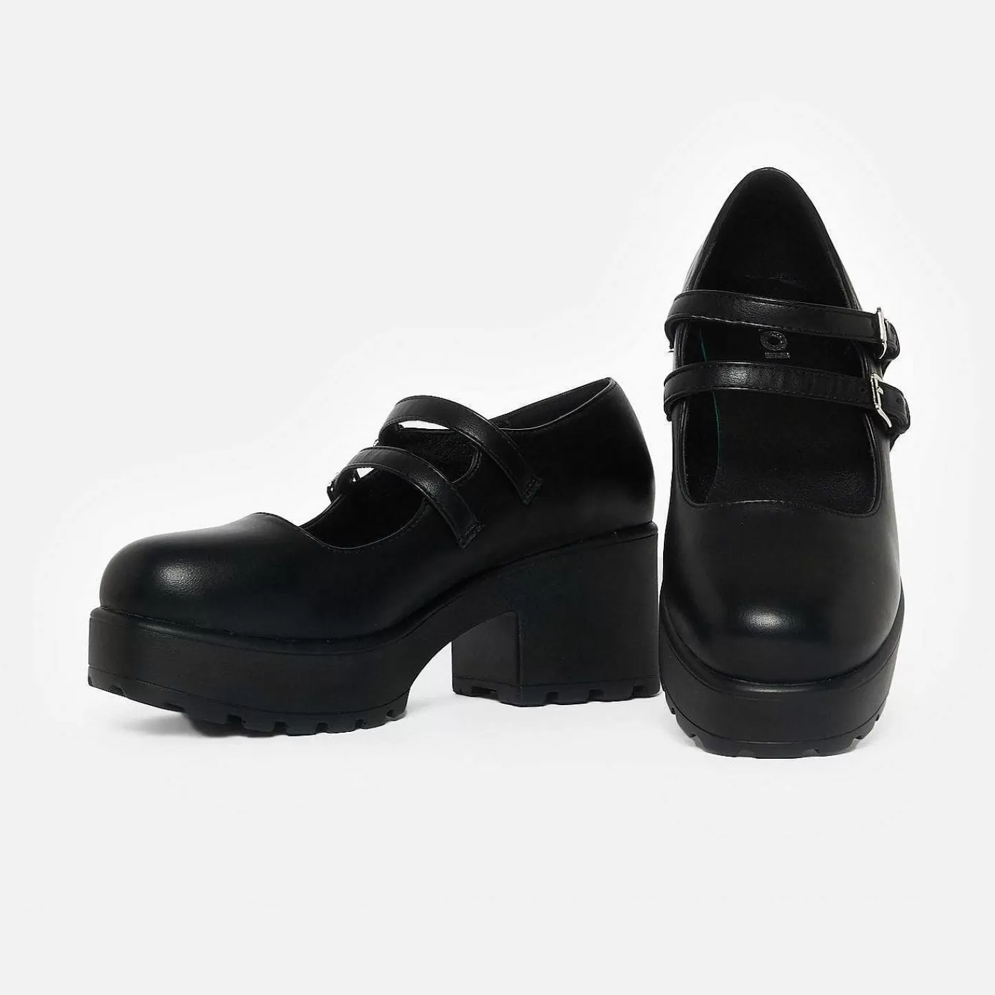 Cheap Buty Mura Z Podwojnym Paskiem Damskie Buty Na Platformie