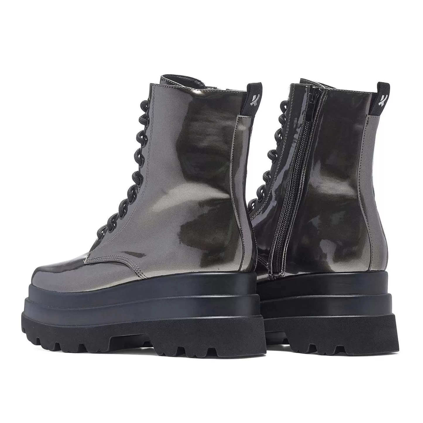 Best Sale Buty Na Platformie Deathwatch Trident Statyczna Szarosc Damskie Buty Platformowe