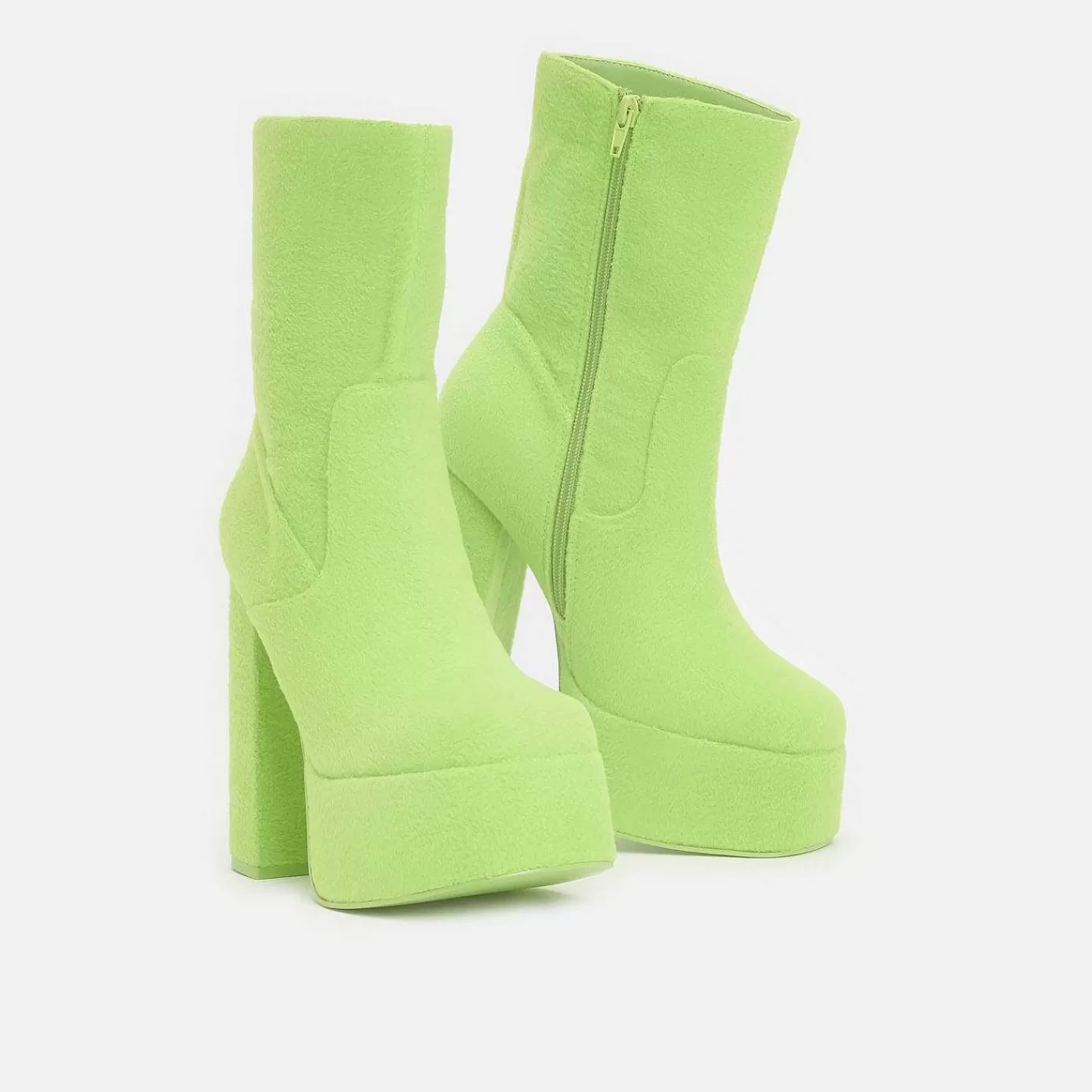 Best Buty Na Platformie Dipsy Fluffy - Teletubisie X Koi Damskie Buty Platformowe