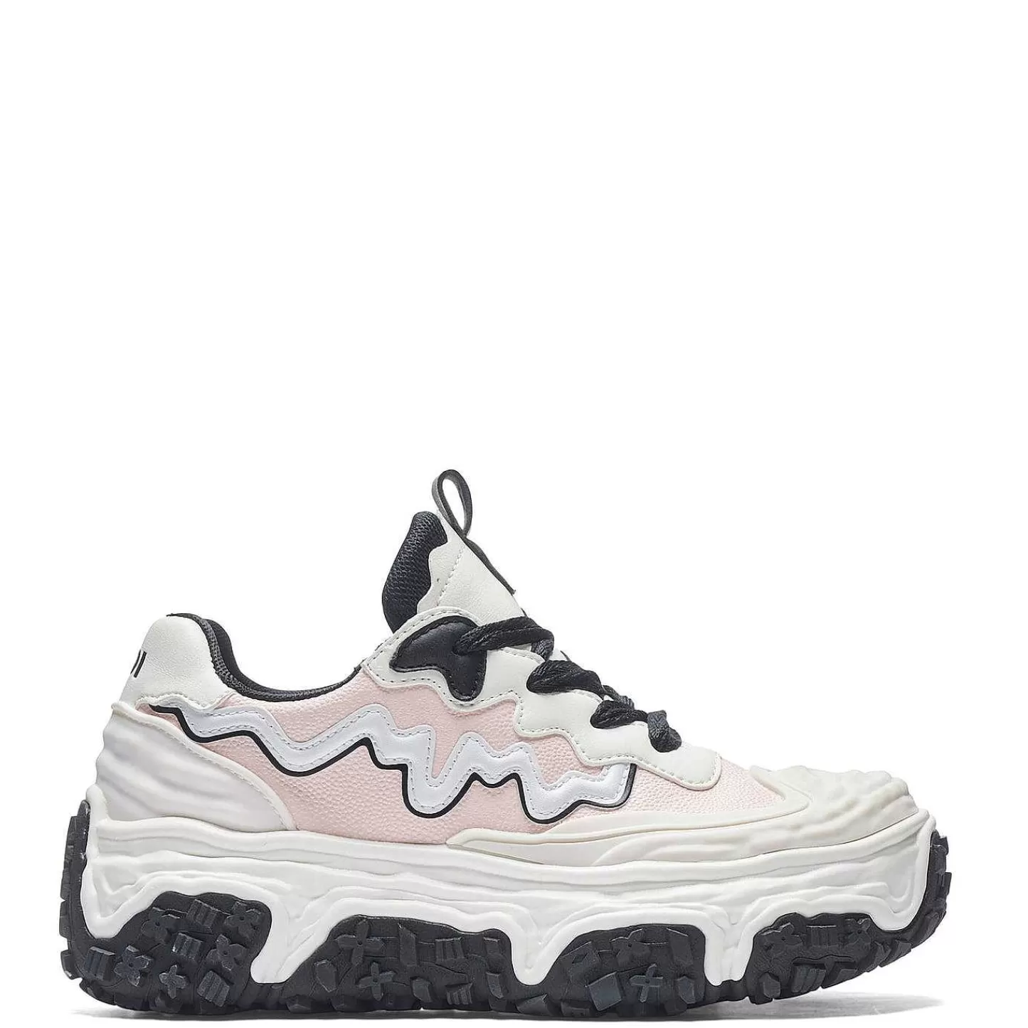 Best Buty Sportowe Layer Cake Na Grubej Podeszwie Biale Damskie Sportowi Trenerzy