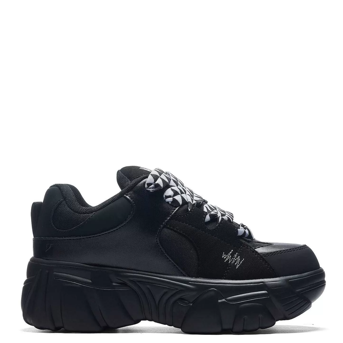 Cheap Buty Sportowe Ricta Flip Chunky Biala Koronka Damskie Czarne Trampki