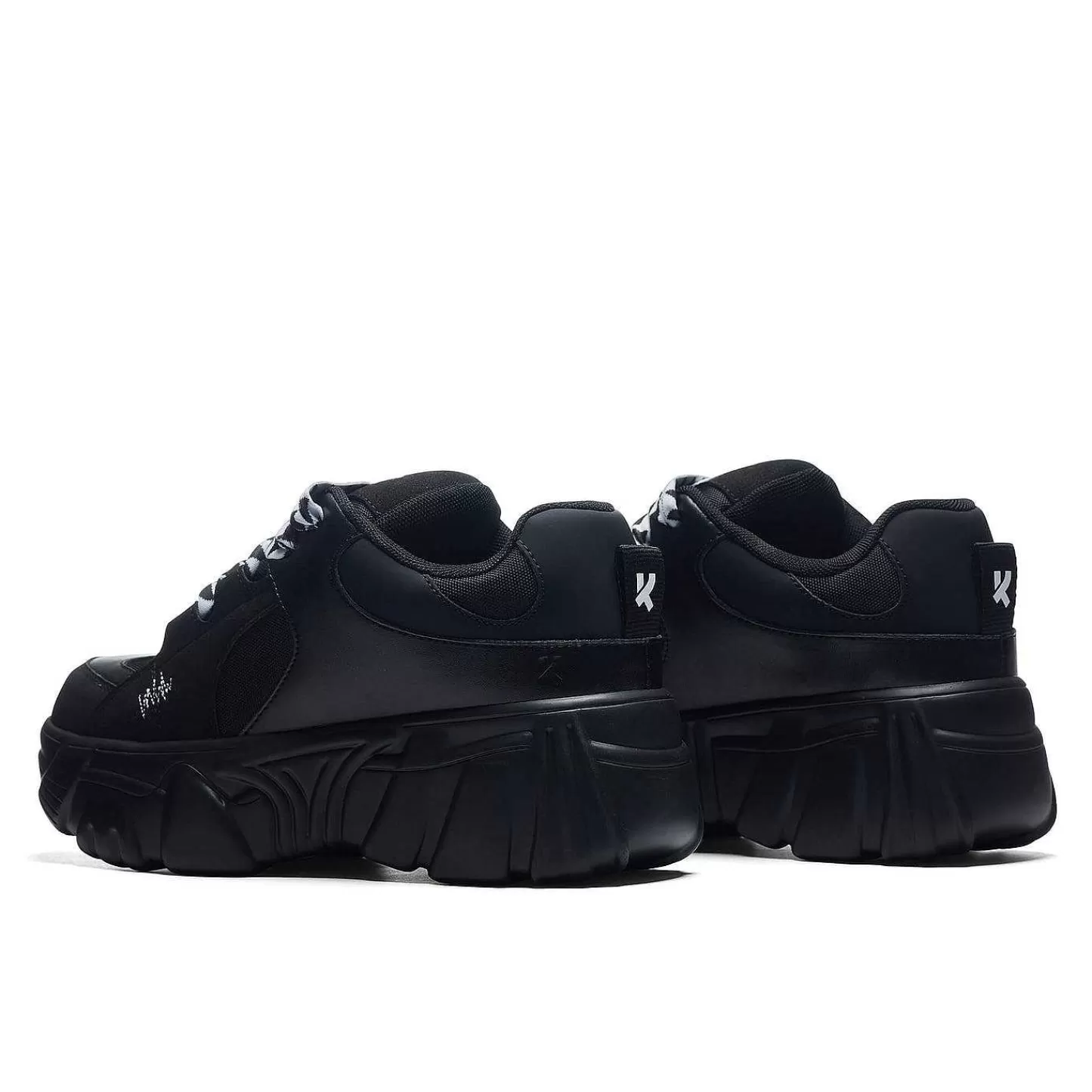 Cheap Buty Sportowe Ricta Flip Chunky Biala Koronka Damskie Czarne Trampki