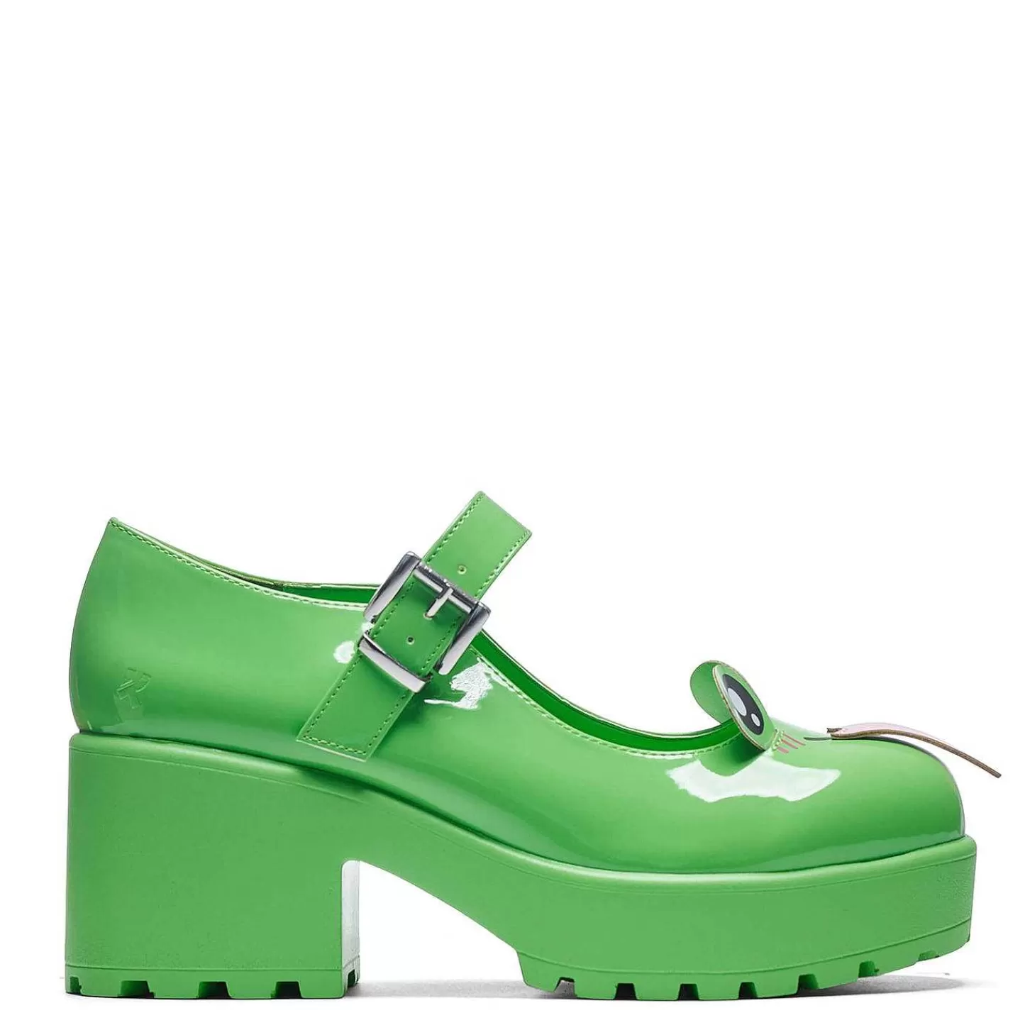 Hot Buty Tira Mary Jane „Cheeky Frog Edition" | Obuwie Koi Damskie Mary Janes Na Obcasie