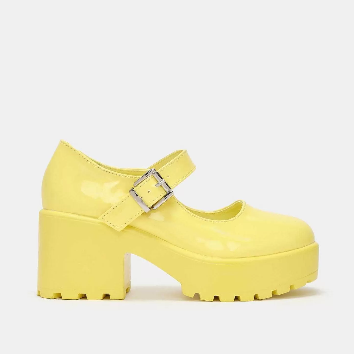 Store Buty Tira Mary Jane „Sunshine Yellow Edition" Damskie Mary Janes Na Obcasie