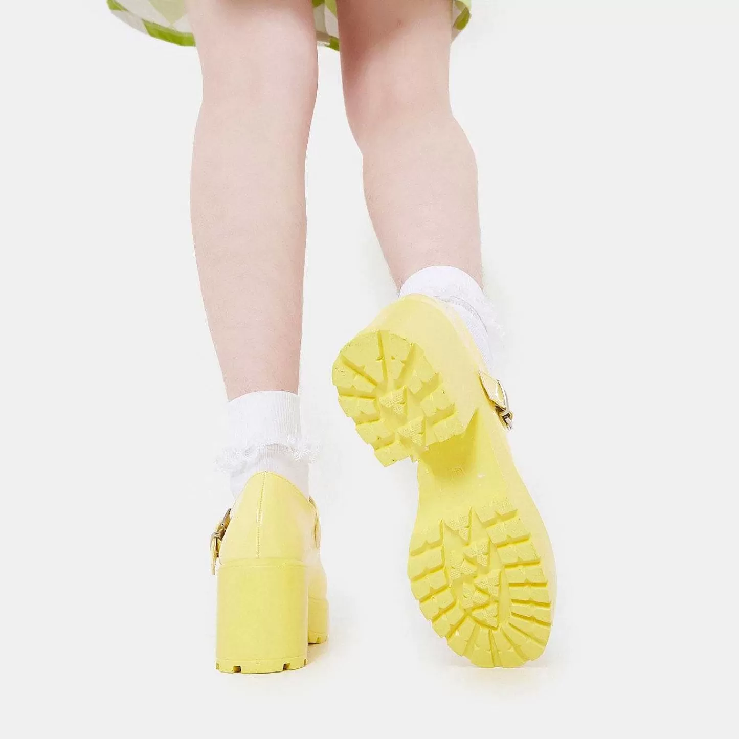 Flash Sale Buty Tira Mary Jane „Sunshine Yellow Edition" Damskie Kolorowe Mary Janes