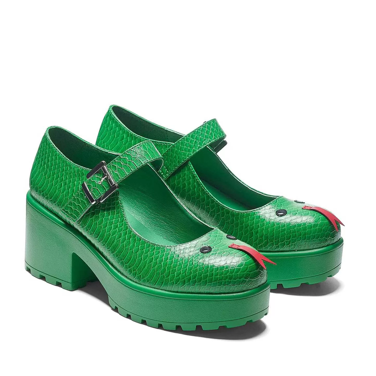 Best Sale Buty Tira Mary Janes „Sassy Snake Edition" Damskie Zwierzę Mary Janes