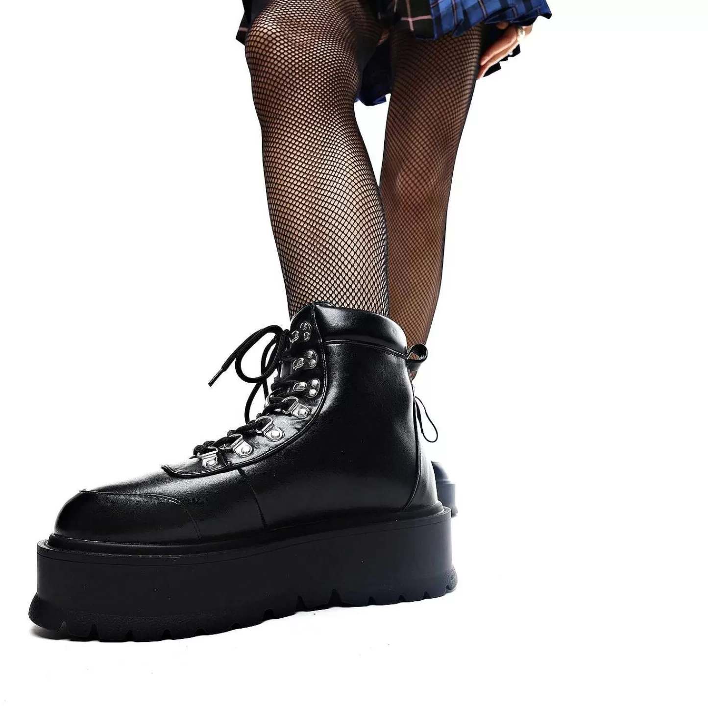Cheap Czarne Buty Na Platformie Hydra All Matrix Damskie Rozruch Platformy