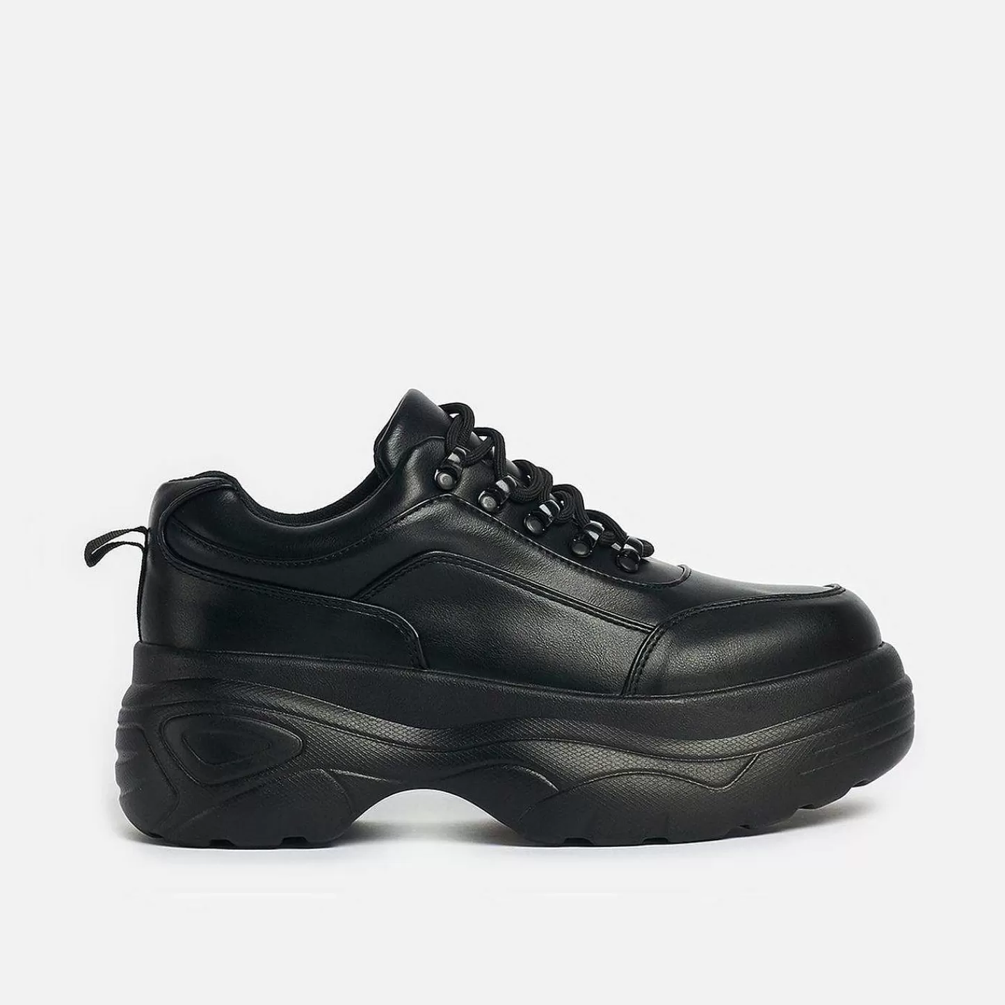 Online Czarne Buty Sportowe Jennie Striker Z Masywnymi Babelkami Damskie Gruby Trener