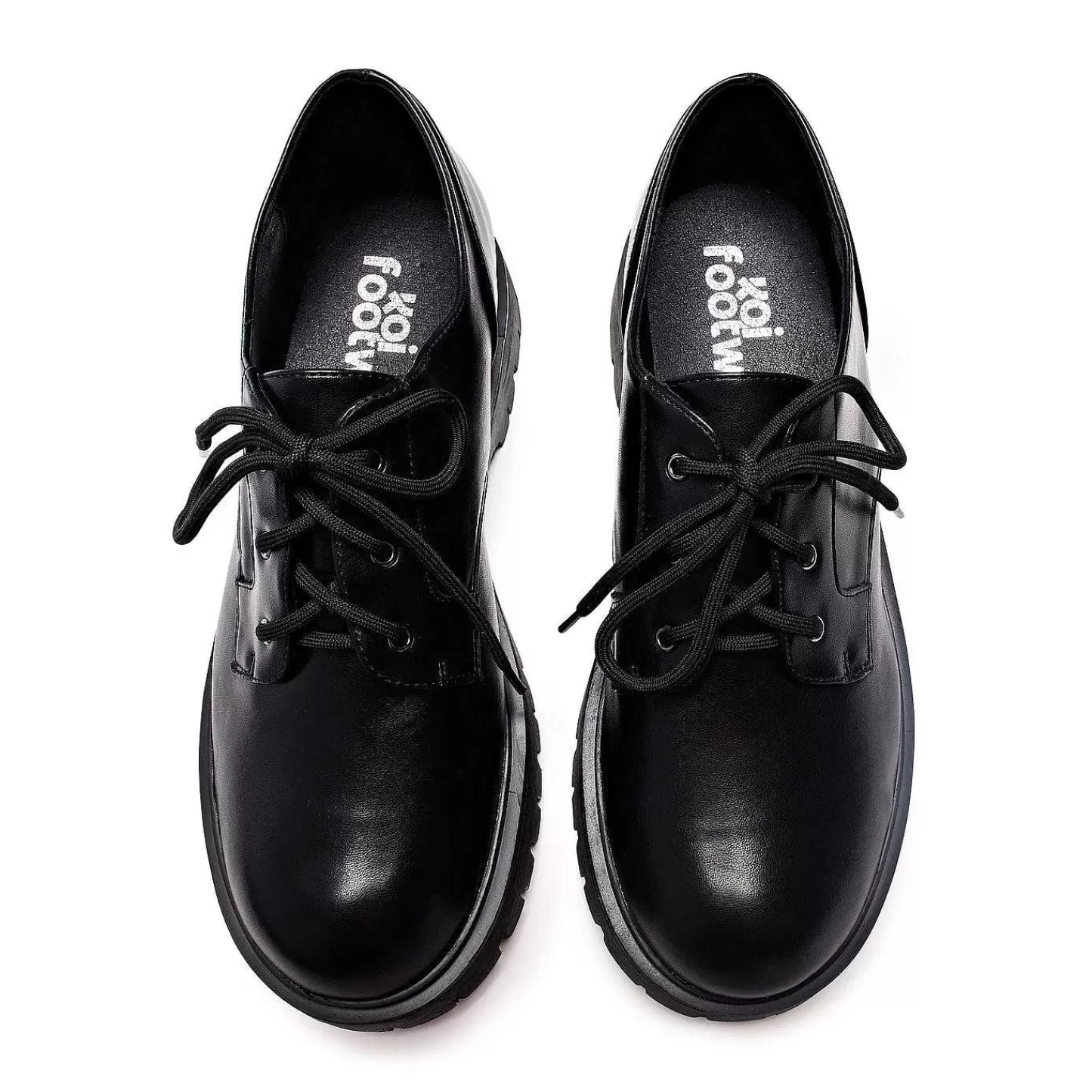 Store Czarne Sznurowane Buty Męskie Pinemoon Męskie Zasznurować