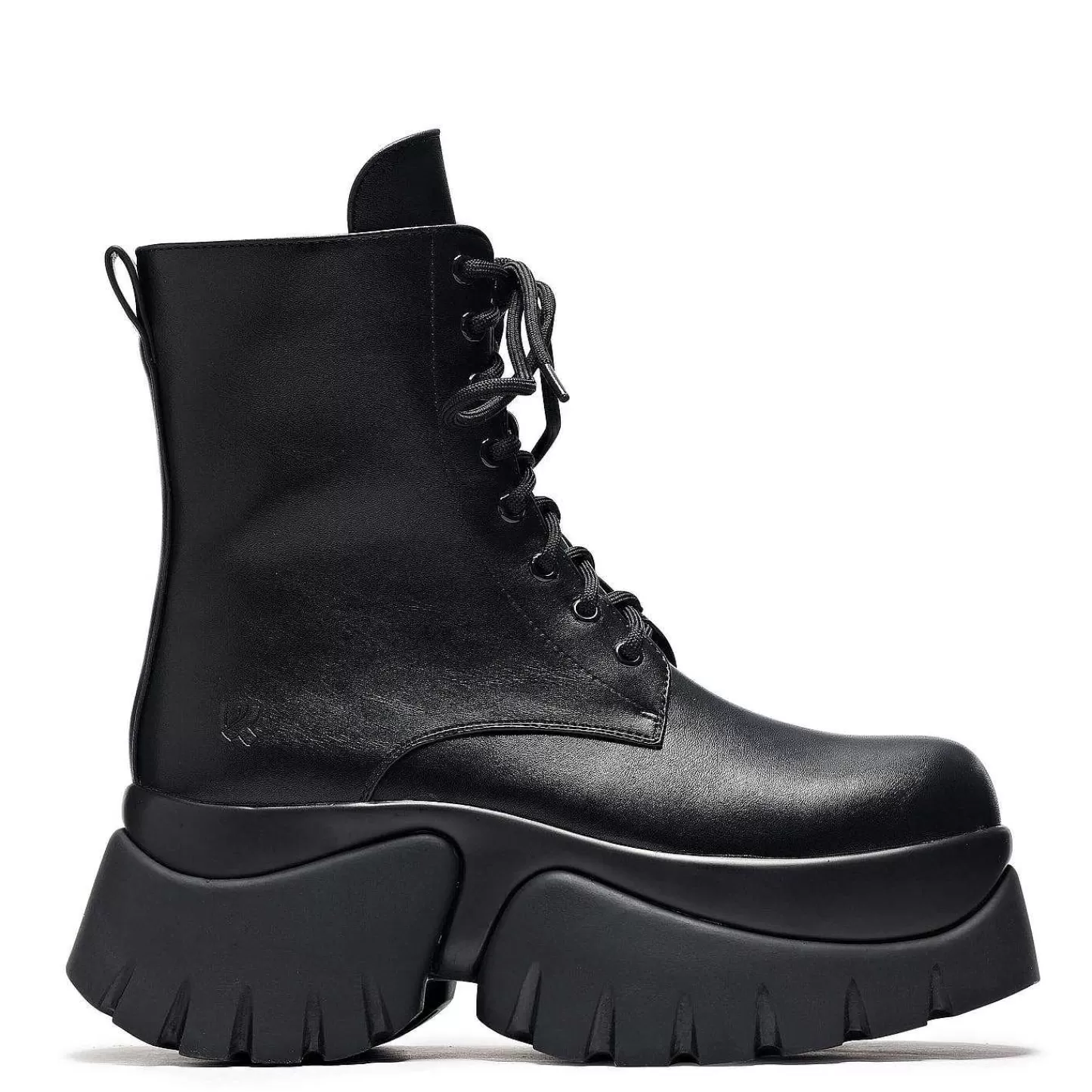 Flash Sale Czarne Sznurowane Buty Rancor Vilun Damskie Buty Do Kostki