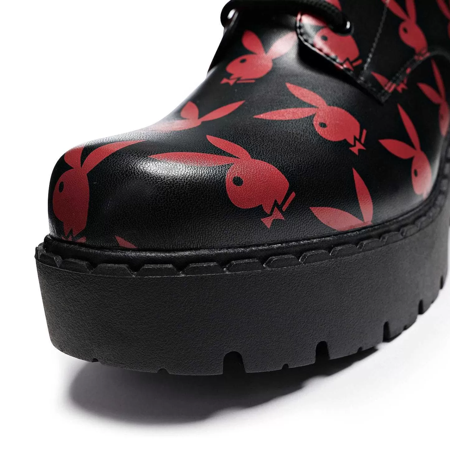 Clearance Czerwone Buty Switch Playboy Reprise | Kolekcja Playboya X Koi Damskie Buty Platformowe