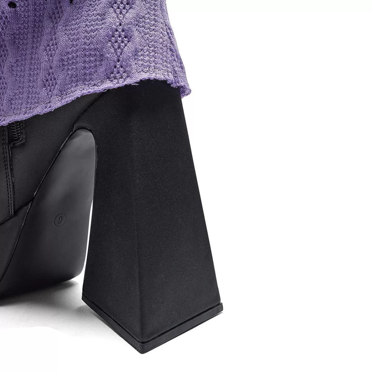 Online Dlugie Buty Na Obcasie Jam Monster - Fioletowe Damskie Buty Na Obcasie