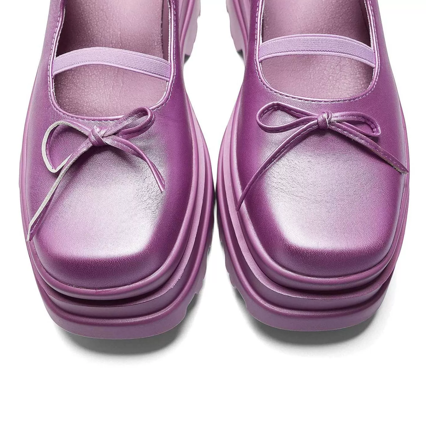 Best Lalka Galaxy Trident Mary Janes - Fioletowa Damskie Kolorowe Mary Janes