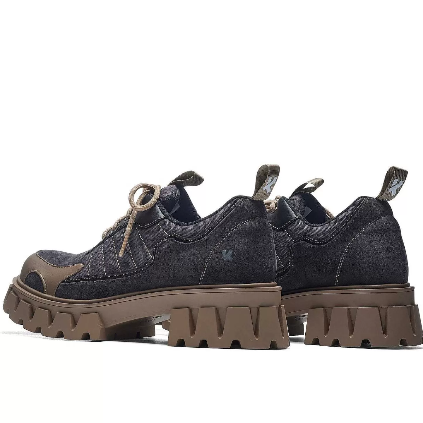 New Męskie Buty Chunky Kombat The Force Desert Dust Męskie Zasznurować