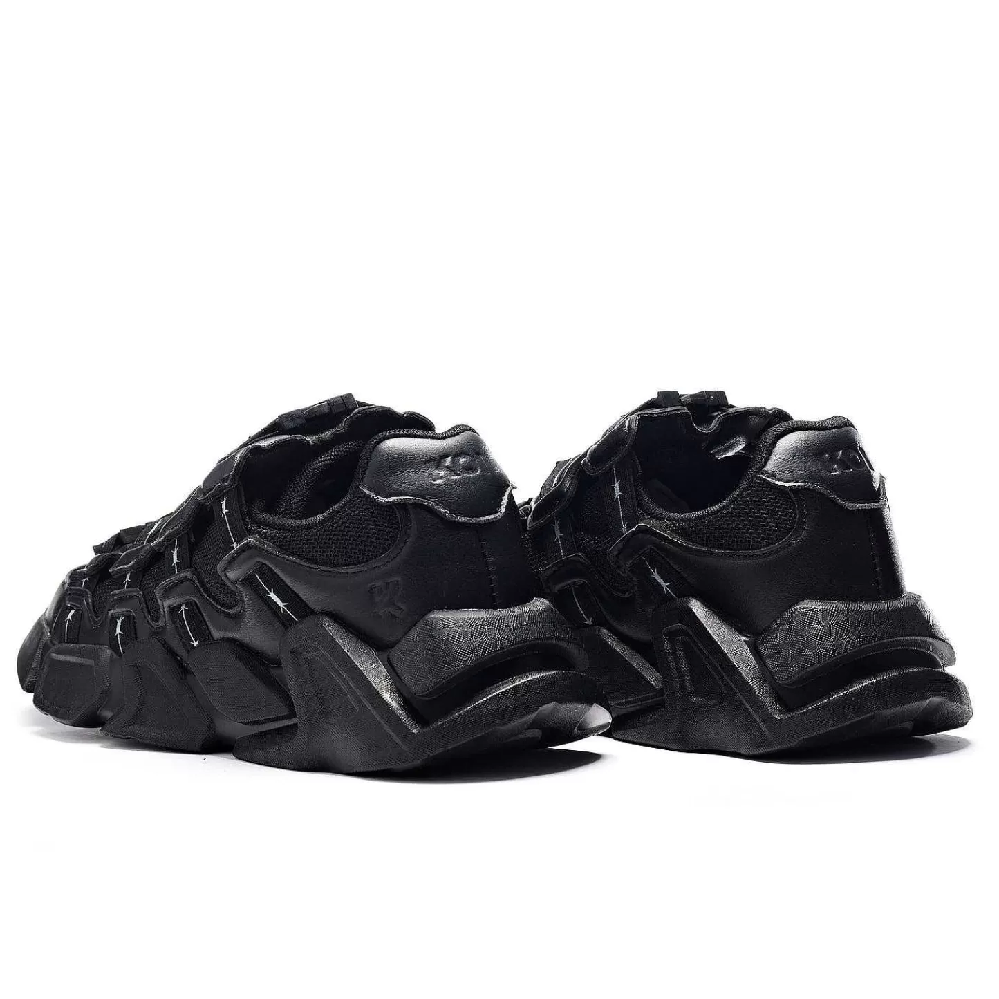 Clearance Męskie Buty Sportowe The Beast Z Czarnego Drutu Męskie Czarne Trampki