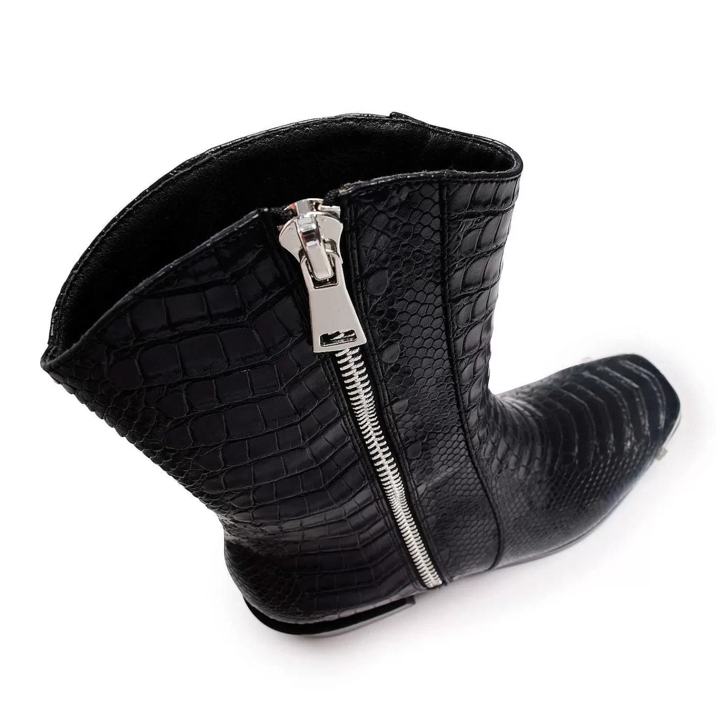 Hot Męskie Kowbojki Higher Outlaws Z Wezem Weglowym Męskie Buty Do Kostki