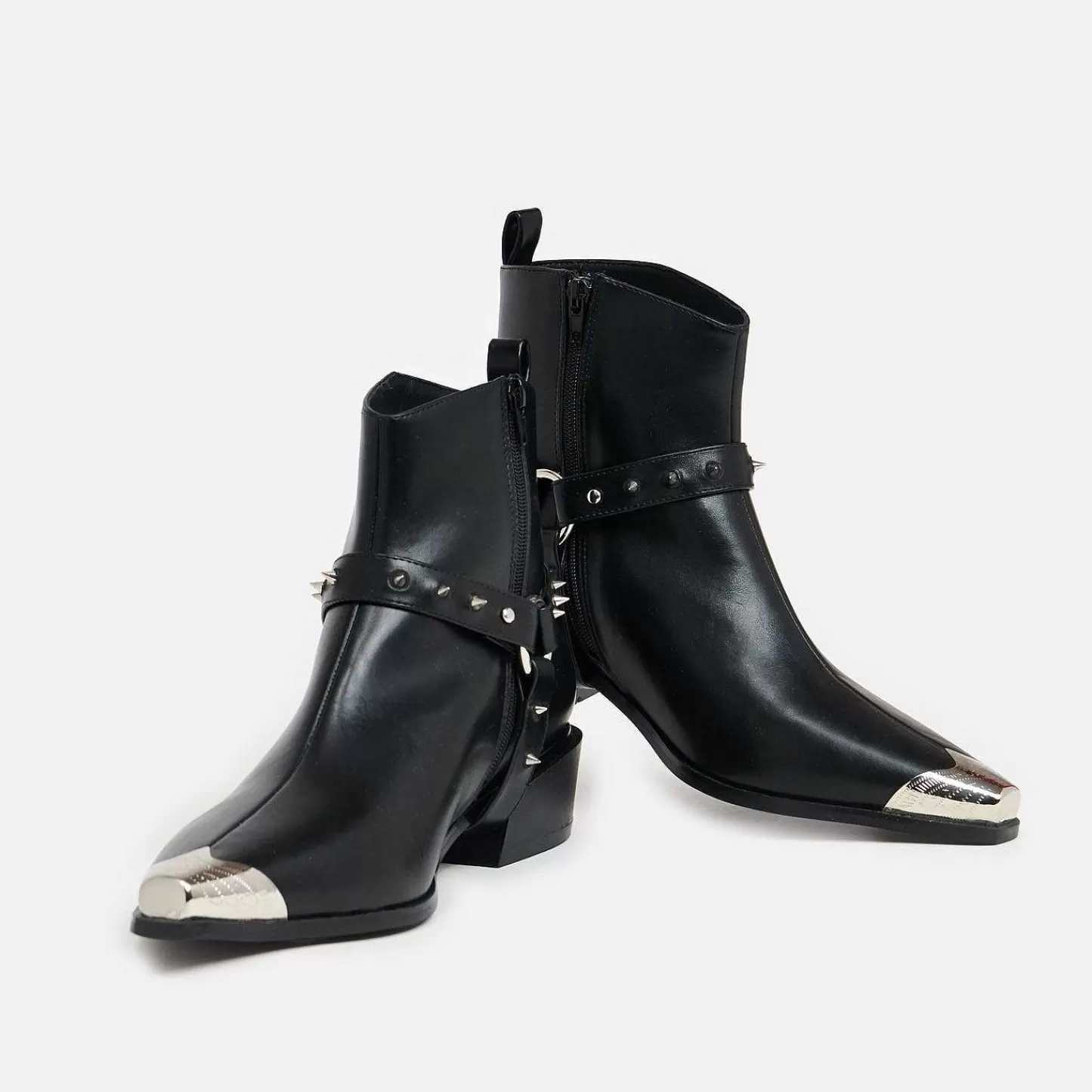 Fashion Męskie Kowbojskie Buty Silent Bandits Męskie Buty Do Kostki