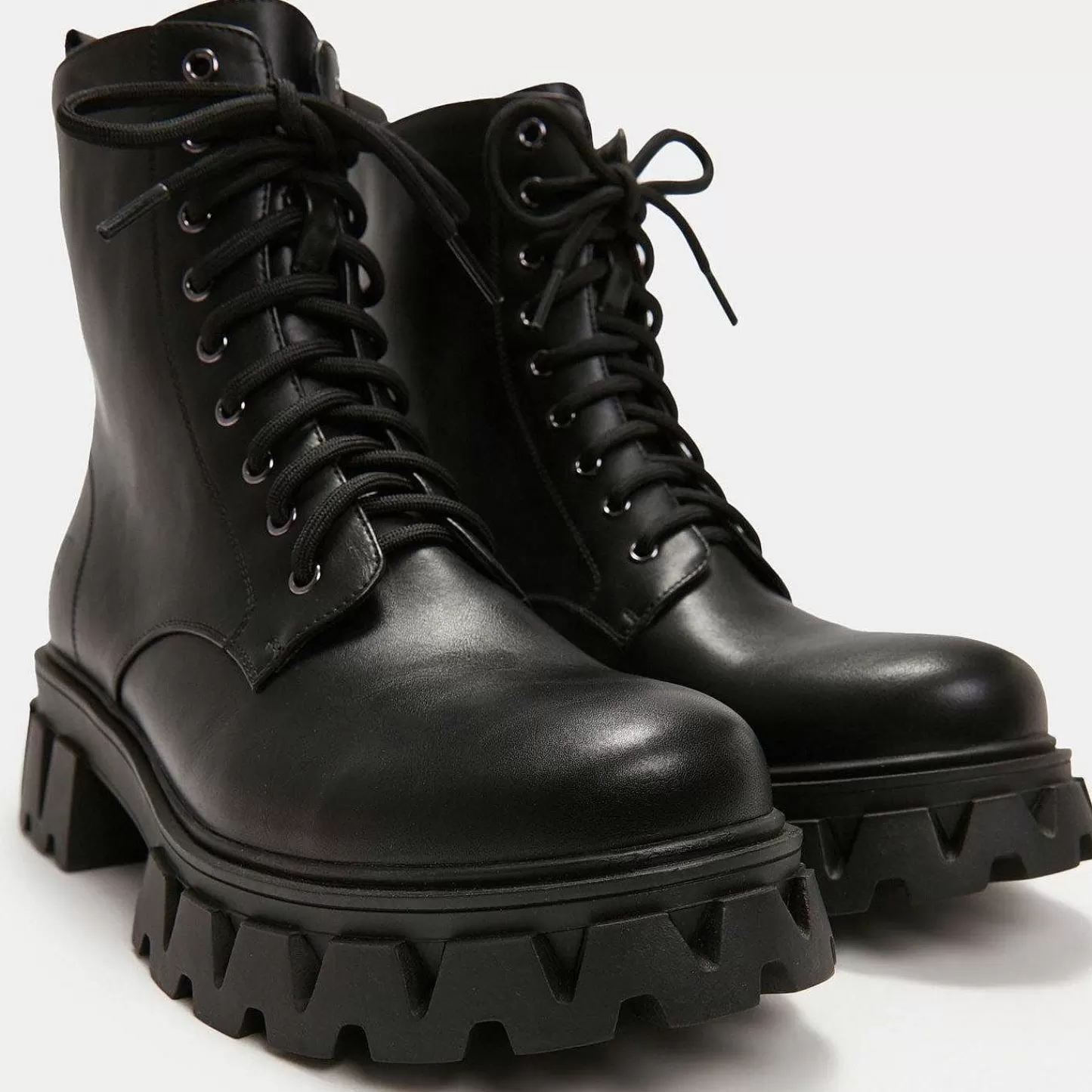 Cheap Męskie Sznurowane Buty Muted Shadow Męskie But Wojskowy