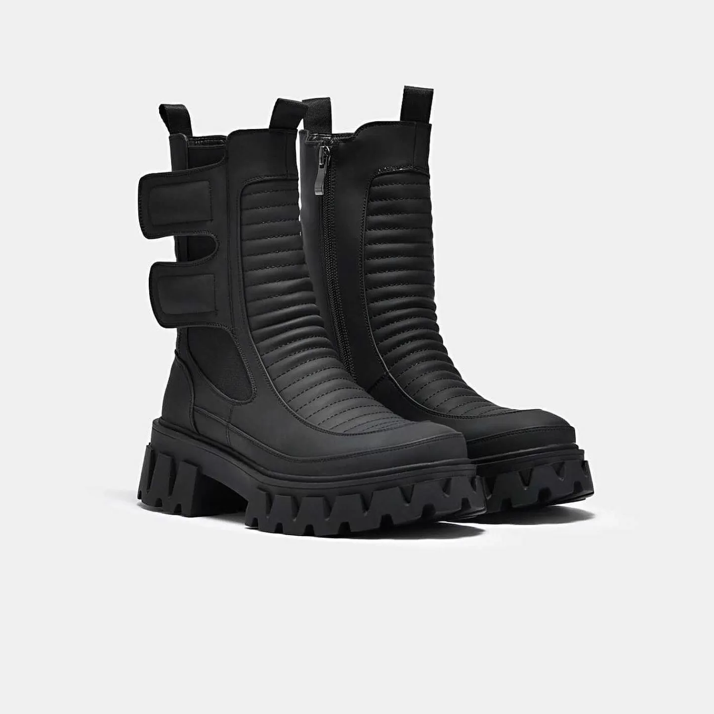 Shop Męskie Wyscielane Buty Croft Firmy Vader Męskie Buty Motocyklowe