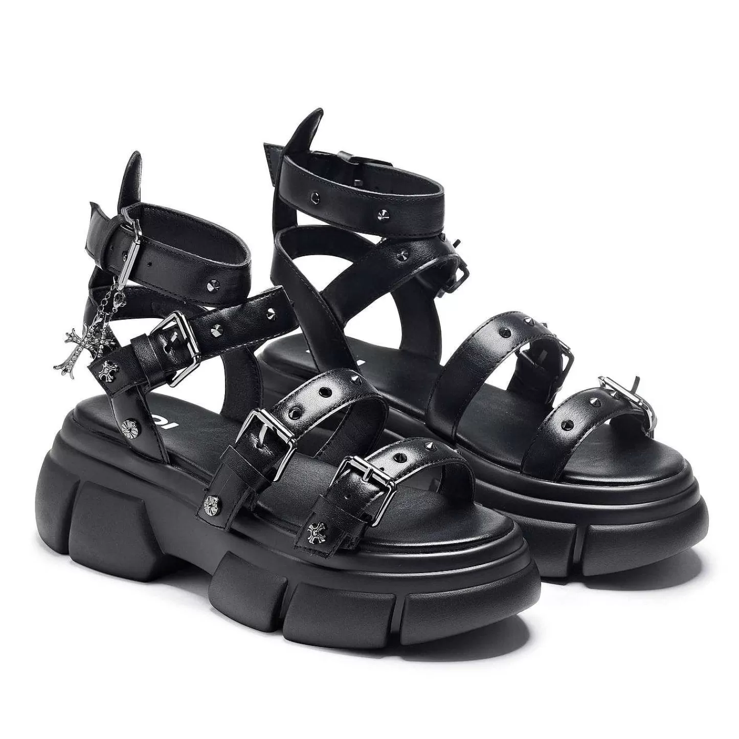Best Sale Sandaly Na Platformie A Raining Vengeance Charm Damskie Sandaly Z Paskami