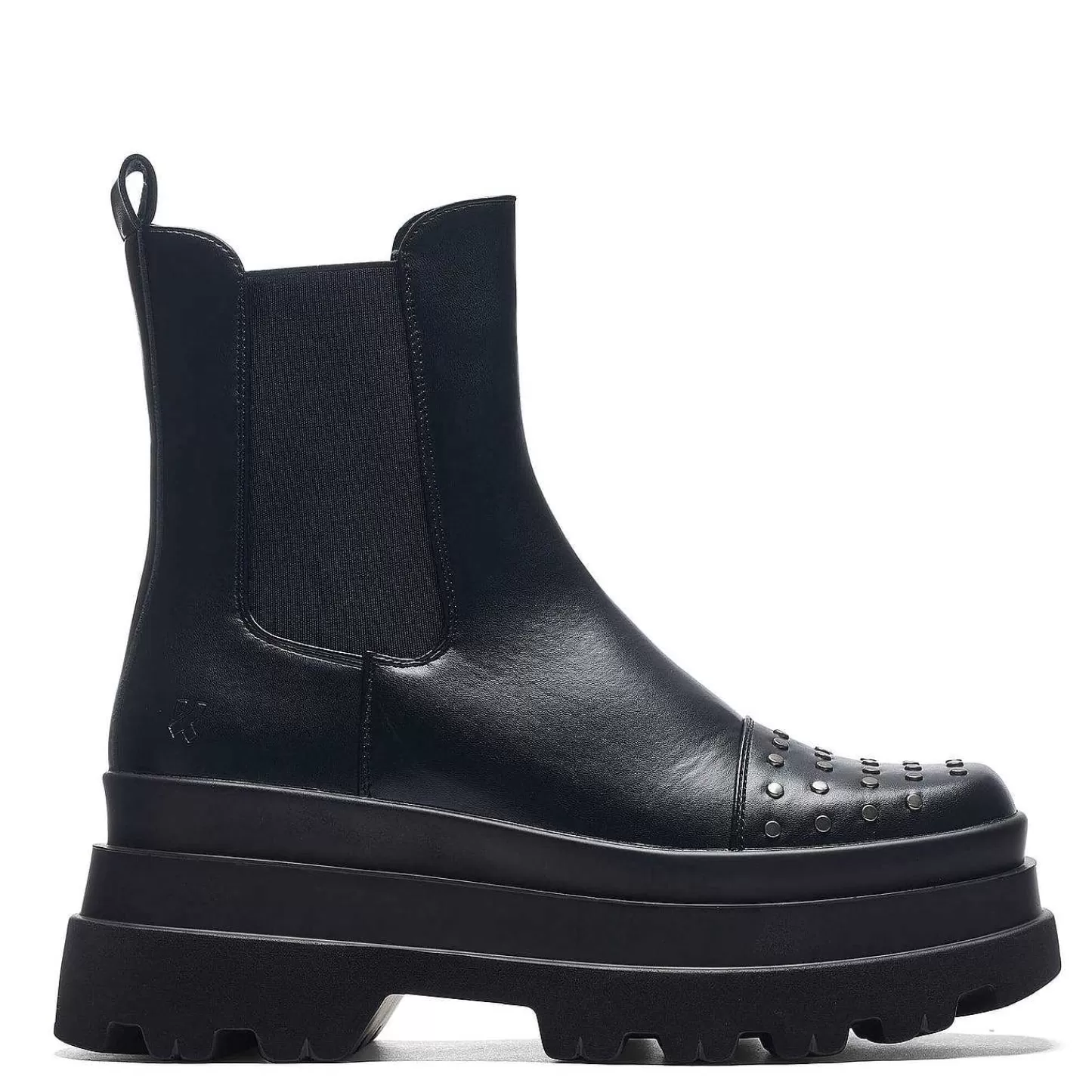 New Sztyblety Silence Studded Trident - Czarne | Obuwie Koi Damskie Buty Platformowe